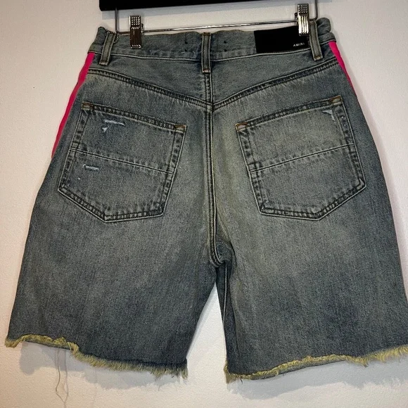 Thrasher Track Shorts indigo/neon pink